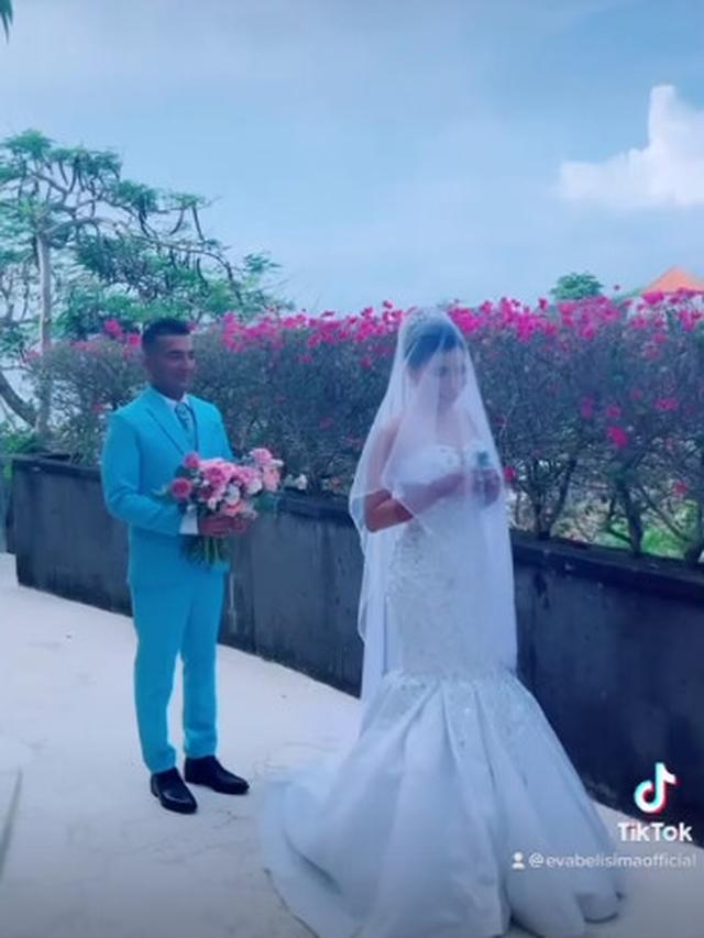 6 Momen Pernikahan Eva Bellisima Mantan Istri Kiwil, Dihadiri Rohimah