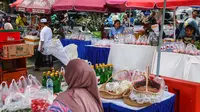 Berkah Lebaran, Pedagang Bunga di TPU Grogol Raup Omzet Rp 1 Juta dalam Sehari
