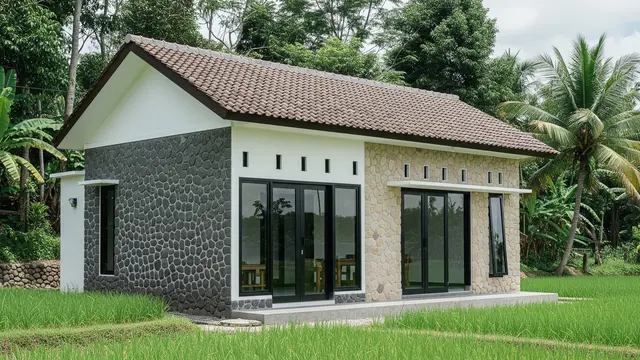 Rumah 5x6 Meter Minimalis Pedesaan