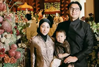 Nikita Willy saat open house lebaran 2026 dengan gaya mewah [@nikitawillyofficial94]