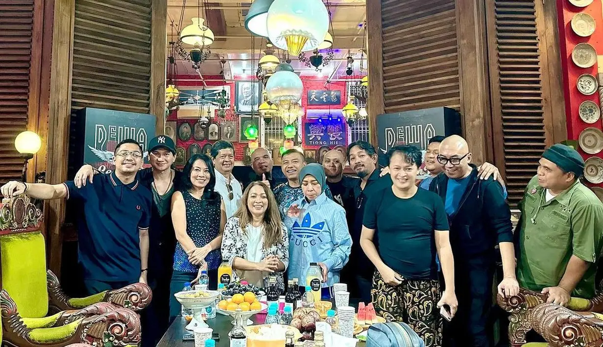 Diskusi ini menjadi langkah Dhani menyejahterakan pencipta lagu di Indonesia. Mereka berharap kreativitas dan hak intelektual mereka lebih dihargai sebagaimana mestinya. [Instagram @ahmaddhaniofficial]