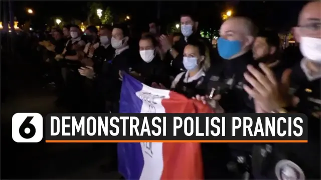 thumbnail demonstrasi polisi prancis