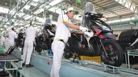 Proses produksi Honda Vario eSP (AHM)
