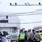 Electronic Traffic Law Enforcement (ETLE) resmi berlaku di Kota Tangerang mulai Senin (9/1/2023). Pengendara yang melanggar akan dikenakan tilang elektronik. (Liputan6.com/Pramita Tristiawati)