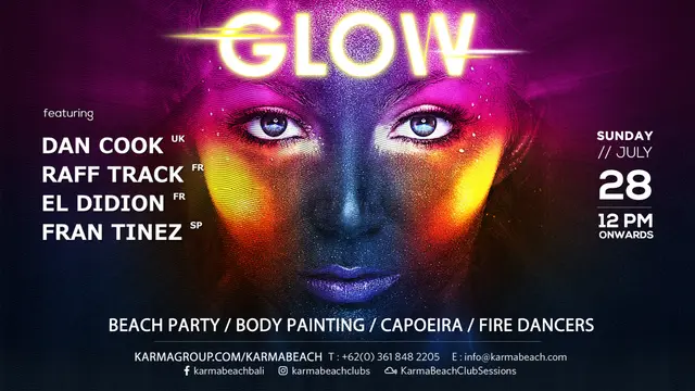 Pesta dengan Konsep Unik di Karma Beach Club