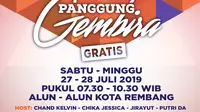 Panggung Gembira Indosiar ditayangkan live dari Rembang, Jawa Tengah, Sabtu-Minggu, 27 dan 28 Juli 2019