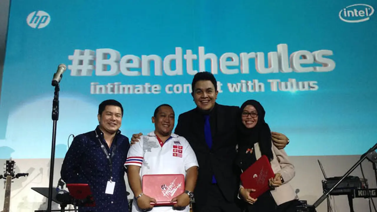 Berani #BendTheRules bersama Tulus dan HP Indonesia
