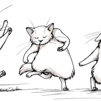 Intip Imutnya 17 Kucing yang Gak Bisa Berhenti Menari