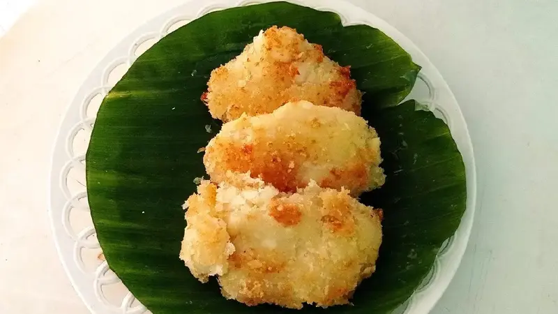 Resep getuk goreng isi gula pasir. (dok. Cookpad @mmadisaa08)