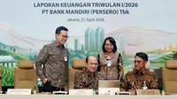 Pembiayaan Berkelanjutan Bank Mandiri Sentuh Rp 320 Triliun hingga Maret 2026