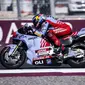 Pembalap Gresini Racing tampil kompetitif saat Sprint Race MotoGP Qatar 2024.