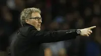 Pelatih Paris Saint-Germain (PSG) Laurent Blanc (Reuters)