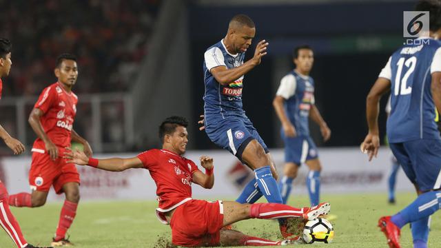 Marko Simic Cetak Dua Gol, Persija Gilas Arema