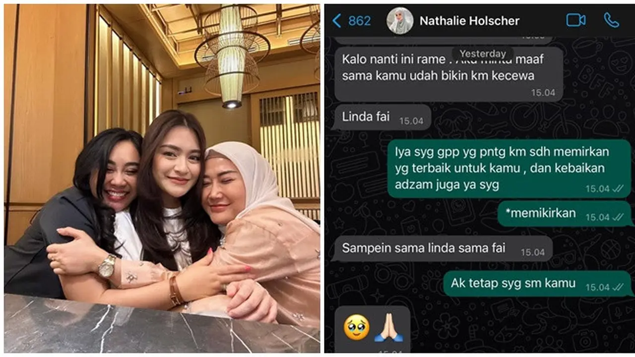 Dukungan 6 Sahabat untuk Nathalie Holscher, Minta Maaf karena Bikin Kecewa
