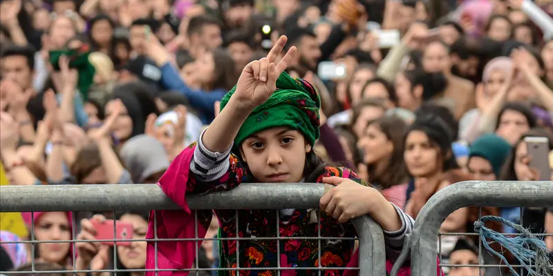 Women's Day, Ribuan Kaum Hawa Turun ke Jalanan Kota di Turki