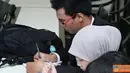 Citizen6, Yogyakarta: Peserta Lomba Presenter sedang berlatih di UGM. (Pengirim: Ady Permadi)