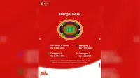 Seat Plan dan Harga Tiket Indonesia vs Argentina 19 Juni 2023 Telah Diumumkan, Warganet: Lebih Baik Beli Rp 4,25 Juta atau Rp 2,5 juta? (Doc: Instagram | PSSI)