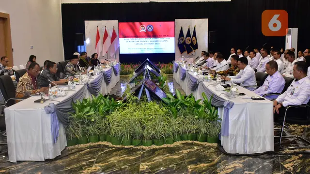 Komisi XIII DPR RI melaksanakan rapat dengar pendapat dengan Ditjenpas di Makassar. (Liputan6.com/Eka Hakim)