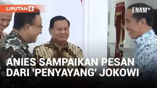 VIDEO: Anies Sampaikan Permintaan untuk Jaga Netralitas dari Penyayang Jokowi