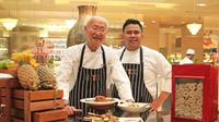 Pakar kuliner Indonesia, William Wongso di Shangri-La Hotel, Jakarta (Liputan6/pool/Shangri-La Jakarta)