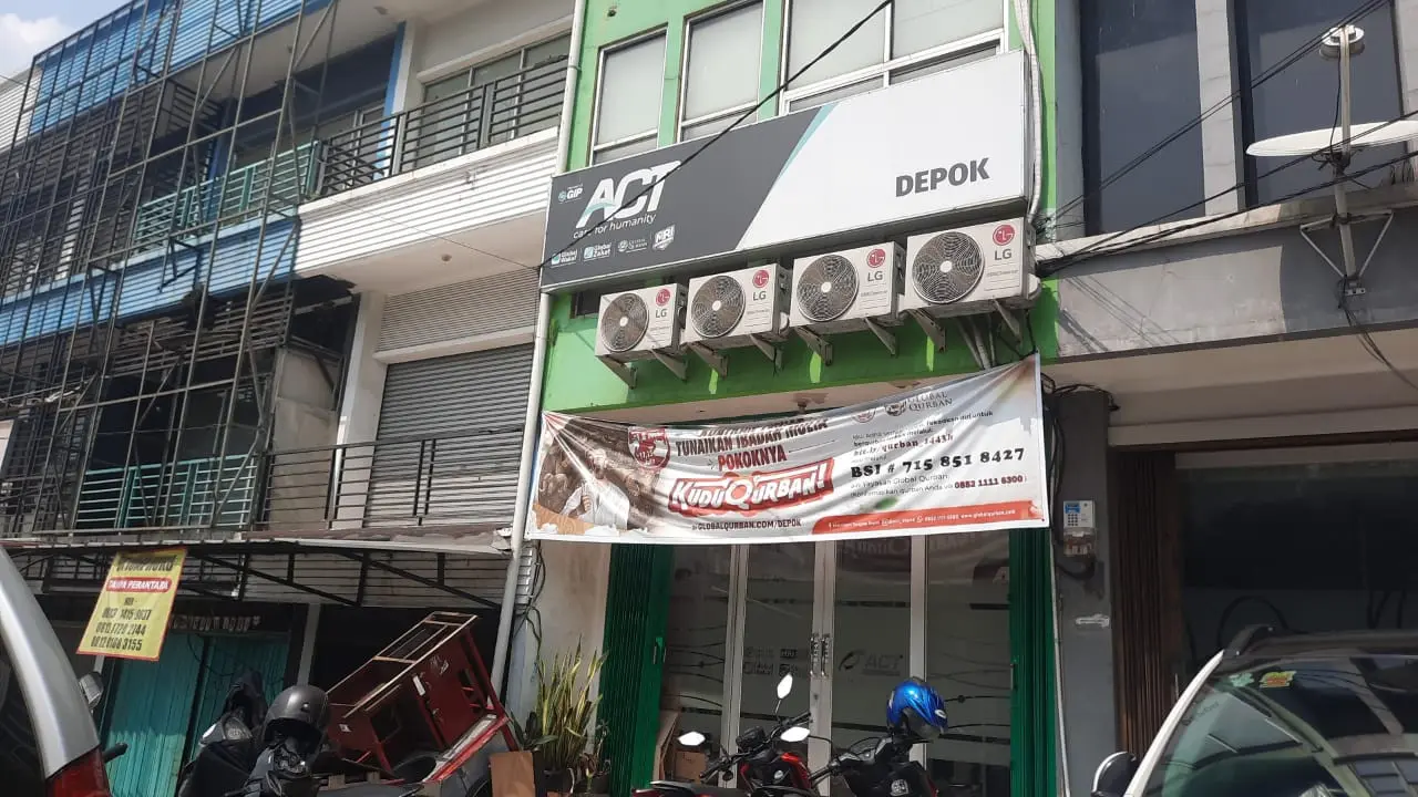 Suasana kantor ACT cabang Depok