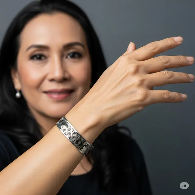 Model Gelang Buat Orang Tua 50 Tahun. Foto: Gemini