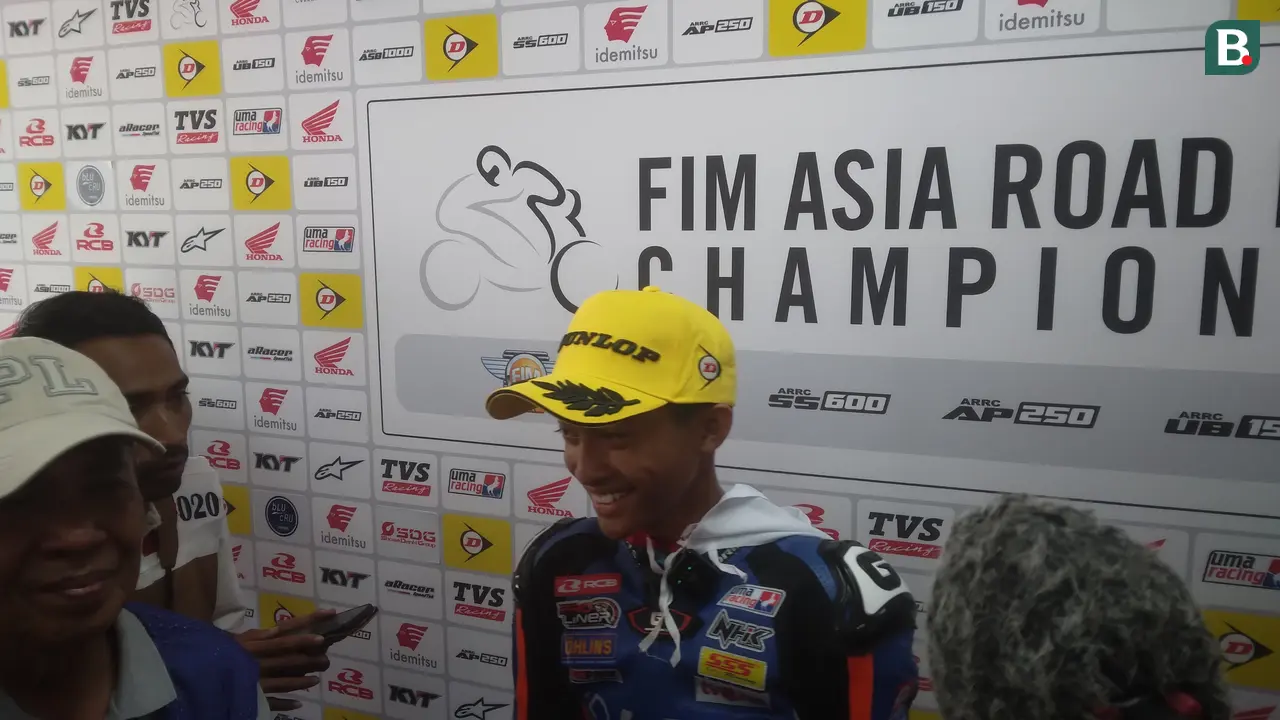 Arai Agaska Dibani Laksana kelas UB150 ARRC 2023