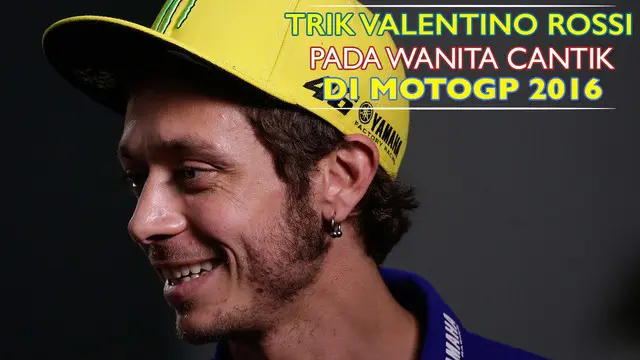 Video tingkah Valentinoo Rossi di luar lintasan balap MotoGP musim 2016 termasuk saat berada di antara para wanita cantik.