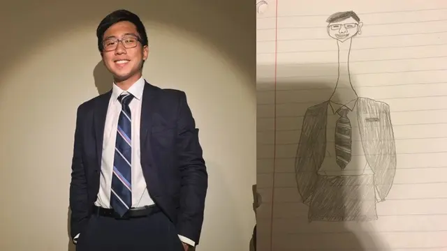 6 Sketsa Gambar Pakai Pensil Ini Nyeleneh, Bikin Geregetan