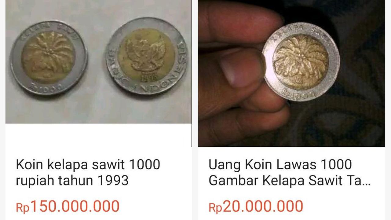 Sudah Tak Berlaku, Pecahan Rp 1.000 Gambar Sawit Dijual hingga Rp 50 Juta
