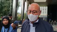 Mantan Ketua Umum Partai Persatuan Pemangunan (PPP), Djan Faridz,&nbsp;usai diperiksa penyidik Komisi Pemberantasan Korupsi (KPK) di Gedung Merah Putih, Rabu (26/3/2025). (Merdeka.com/Rahmat Baihaqi)