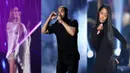 Belum lama ini Drake dan Jennifer Lopez dikabarkan memiliki hubungan spesial. Namun setelah tersiar kabar Nicki Minaj dan Meek Mill berpisah, rumornya Drake tengah berusaha untuk kembali dengan Nicki. (AFP/Bintang.com)
