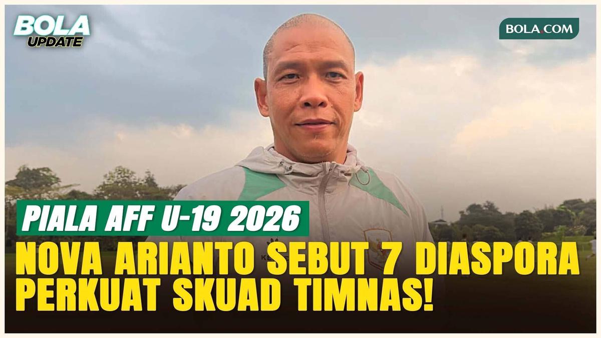 7 Diaspora Perkuat Timnas Indonesia U-19, Nova Arianto Targetkan Performa Maksimal