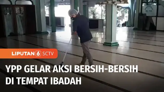 VIDEO: YPP Salurkan Bantuan Paket Peralatan Kebersihan ke Sejumlah Masjid dan Sekolah