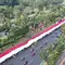 Kemeriahan Kirab Merah Putih Merajut Kebhinekaan