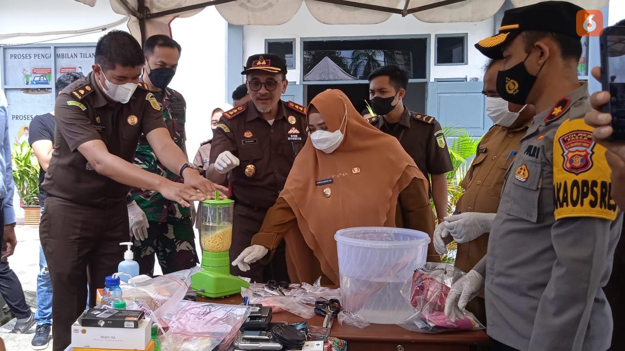 Pemusnahan Barang Bukti