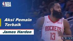 Berita Video aksi-aksi James Harden saat Houston Rockets kalahkan Olrando Magic 130-107
