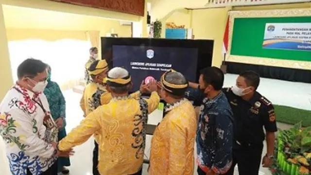 Tingkatkan Layanan Publik, Wali Kota Tarakan Resmikan Aplikasi SIMPELKAN