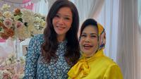 Maia Estianty dan Hetty Koes Endang di ultah Syahrini. [IG: @hke57]