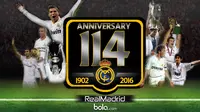 Anniversary Real Madrid (bola.com/Rudi Riana)