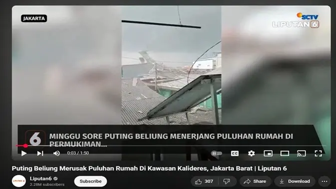<p>Gambar tangkapan layar video dari channel YouTube Liputan6.</p>