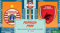 Shopee Liga 1 - Persija Jakarta Vs PSM Makassar (Bola.com/Adreanus Titus)