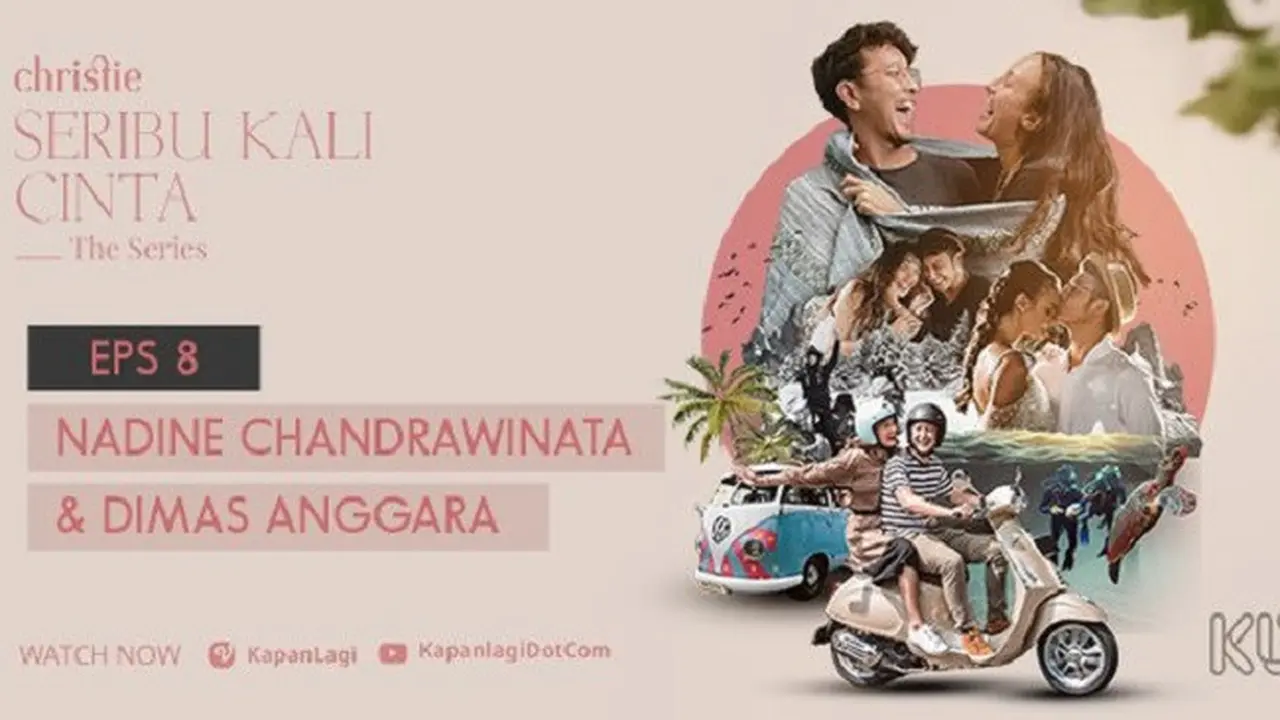 [Fimela] Dimas Anggara dan Nadine Chandrawinata