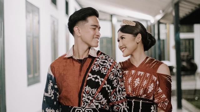 Kaesang Pangarep dan Erina Gudono. (Foto: Iluminen dari Instagram @erinagudono)