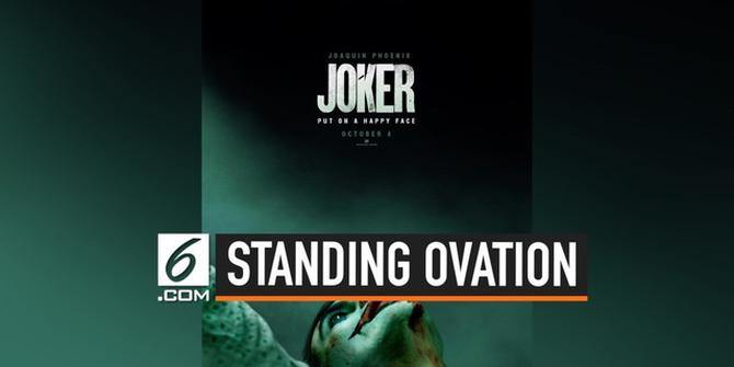 VIDEO: Joker Raih Standing Ovation di Venice Film Festival 2019