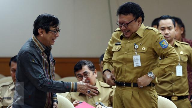 20170213- Menkumham dan Mendagri Bahas RUU Pemilu Bareng Pansus di Senayan-Johan Tallo