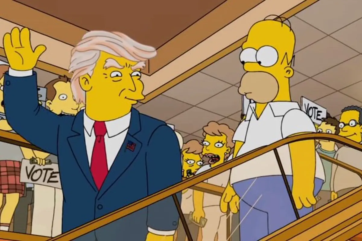 [Bintang] Trump Jadi Presiden, The Simpsons Sudah 'Ramal' dari Tahun 2000?