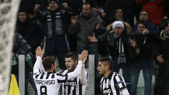Selebrasi Pemain Juventus