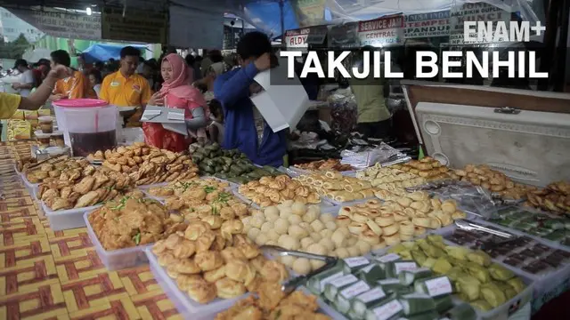Pasar benhil Jakarta Pusat tentunya sudah tidak asing lagi bagi masyarakat jakarta, Ragam jajanan khas berbuka puasa tersaji dengan berbagai