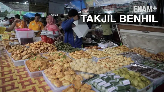 ENAM PLUS: Berburu Takjil di Pasar Benhil 